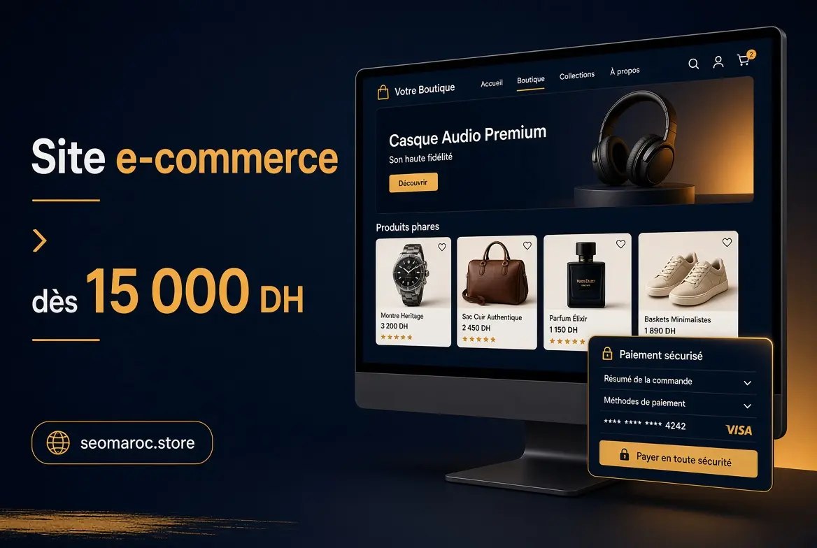 Site e-commerce — seomaroc.store